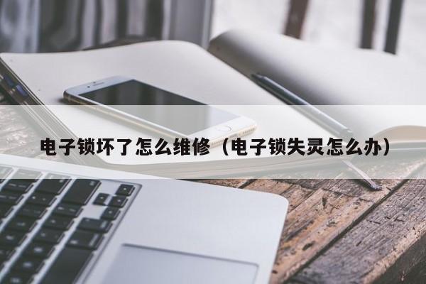 电子锁坏了怎么维修（电子锁失灵怎么办）